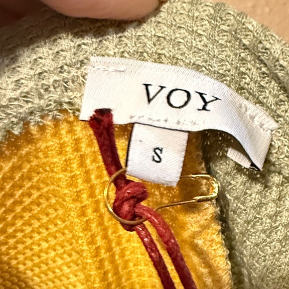 Women's 2 pc Tie-Dye Waffle Knit Lace-Up Top & shorts Lounge Pajamas Set - Picture 4 of 8